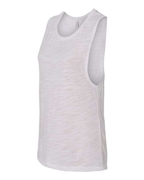 BELLA + CANVAS Women's Flowy Scoop Muscle Tank Top BC8803