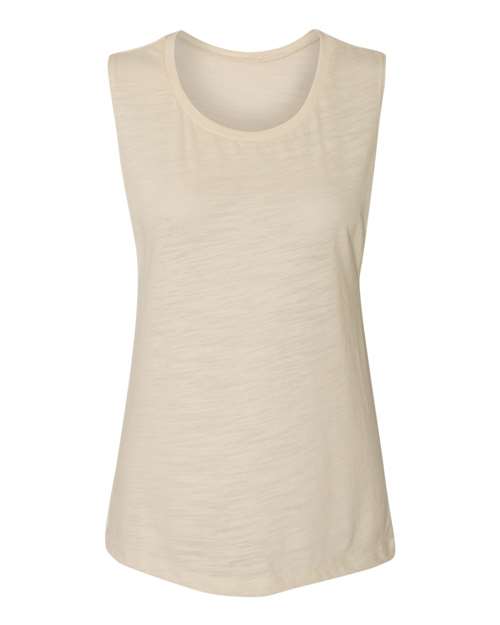 BELLA + CANVAS Women's Flowy Scoop Muscle Tank Top BC8803