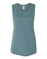 BELLA+CANVAS  Women's Flowy Scoop Muscle Tank. BC8803 2 of 2