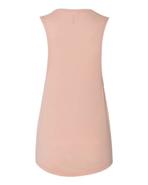 BELLA + CANVAS Women's Flowy Scoop Muscle Tank Top BC8803