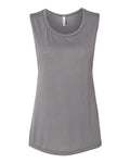 BELLA + CANVAS Women's Flowy Scoop Muscle Tank Top BC8803