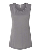 BELLA + CANVAS Women's Flowy Scoop Muscle Tank Top BC8803
