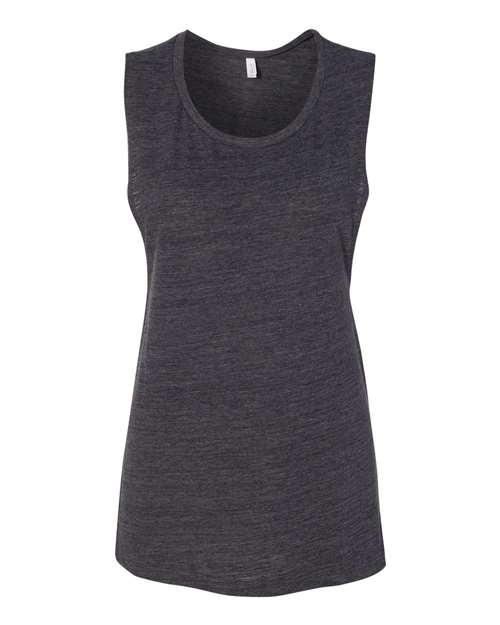 BELLA+CANVAS  Women's Flowy Scoop Muscle Tank. BC8803 2 of 2