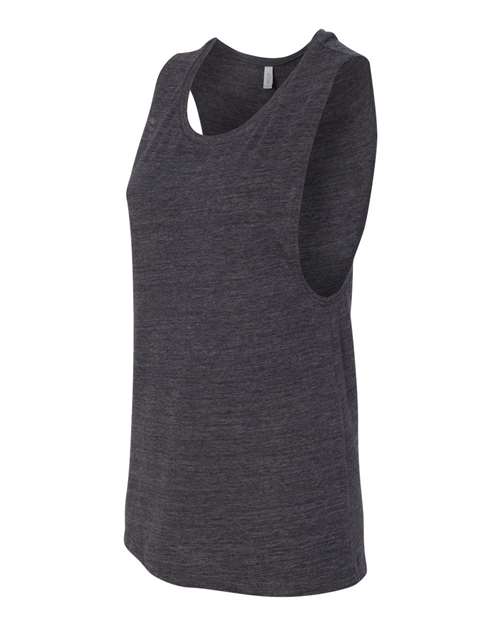 BELLA+CANVAS  Women's Flowy Scoop Muscle Tank. BC8803 2 of 2