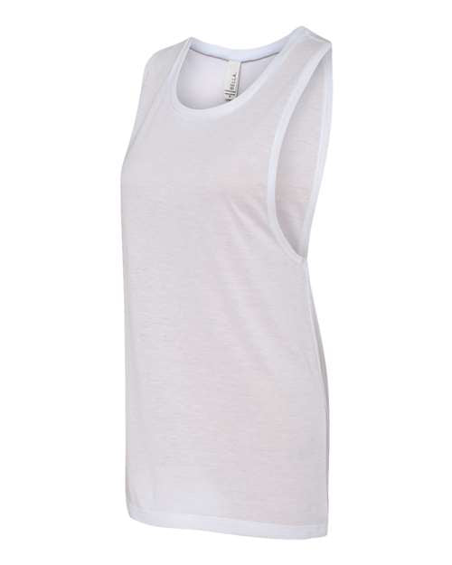 BELLA + CANVAS Women's Flowy Scoop Muscle Tank Top BC8803