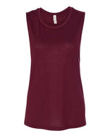 BELLA+CANVAS  Women's Flowy Scoop Muscle Tank. BC8803 2 of 2