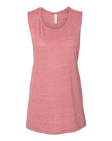 BELLA+CANVAS  Women's Flowy Scoop Muscle Tank. BC8803 2 of 2