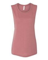 BELLA+CANVAS  Women's Flowy Scoop Muscle Tank. BC8803 2 of 2