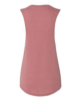 BELLA+CANVAS  Women's Flowy Scoop Muscle Tank. BC8803 2 of 2