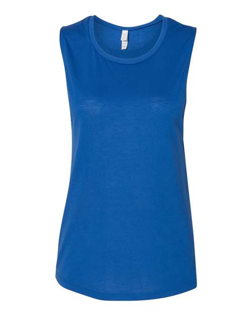 BELLA + CANVAS Women's Flowy Scoop Muscle Tank Top BC8803