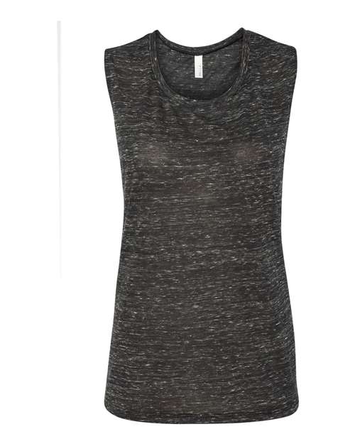 BELLA+CANVAS  Women's Flowy Scoop Muscle Tank. BC8803 2 of 2