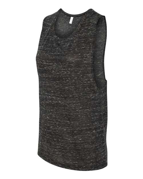 BELLA+CANVAS  Women's Flowy Scoop Muscle Tank. BC8803 2 of 2