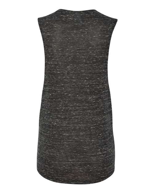 BELLA+CANVAS  Women's Flowy Scoop Muscle Tank. BC8803 2 of 2