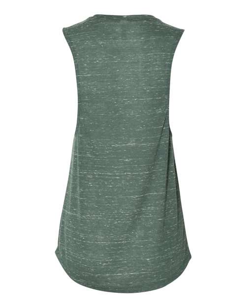 BELLA+CANVAS  Women's Flowy Scoop Muscle Tank. BC8803 2 of 2