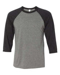 BELLA+CANVAS  Men's 3/4-Sleeve Baseball Tee. BC3200