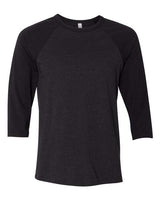 BELLA+CANVAS  Men's 3/4-Sleeve Baseball Tee. BC3200