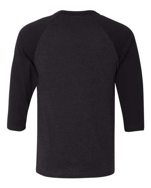 BELLA+CANVAS  Men's 3/4-Sleeve Baseball Tee. BC3200
