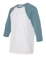 BELLA + CANVAS Three-Quarter Sleeve Baseball Tee
