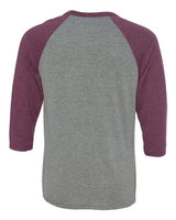 BELLA+CANVAS  Men's 3/4-Sleeve Baseball Tee. BC3200