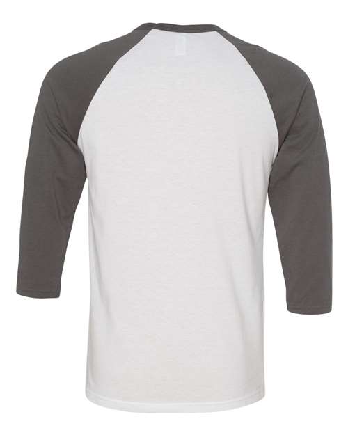 BELLA + CANVAS Three-Quarter Sleeve Baseball Tee