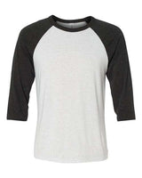 BELLA+CANVAS  Men's 3/4-Sleeve Baseball Tee. BC3200