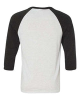 BELLA+CANVAS  Men's 3/4-Sleeve Baseball Tee. BC3200
