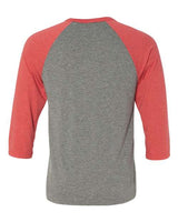 BELLA + CANVAS Three-Quarter Sleeve Baseball Tee