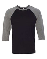 BELLA+CANVAS  Men's 3/4-Sleeve Baseball Tee. BC3200