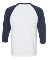 BELLA+CANVAS  Men's 3/4-Sleeve Baseball Tee. BC3200