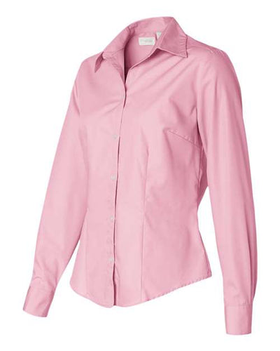 Van Heusen Women's Silky Poplin Shirt