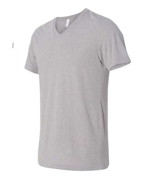 BELLA + CANVAS  Men's Triblend Short Sleeve V-Neck Tee. BC3415