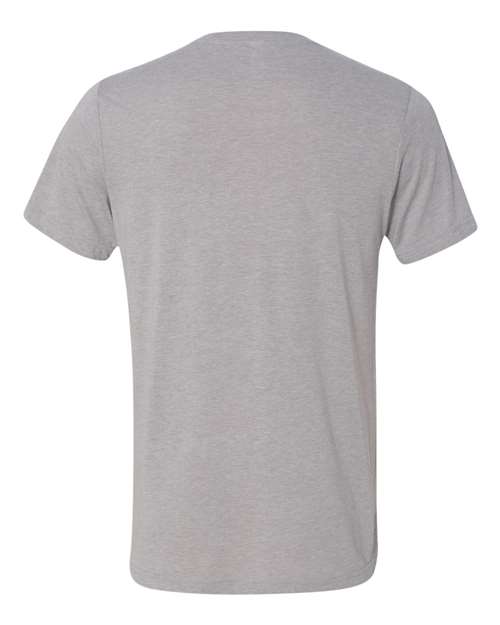 BELLA + CANVAS  Men's Triblend Short Sleeve V-Neck Tee. BC3415