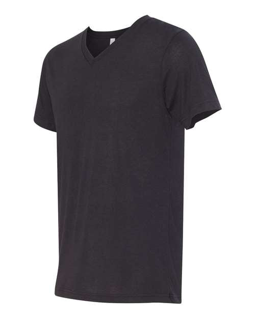 BELLA + CANVAS  Men's Triblend Short Sleeve V-Neck Tee. BC3415