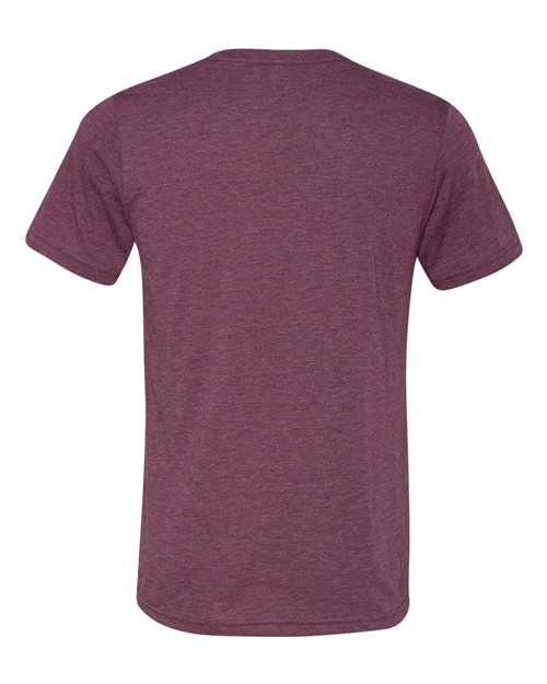 BELLA + CANVAS  Men's Triblend Short Sleeve V-Neck Tee. BC3415