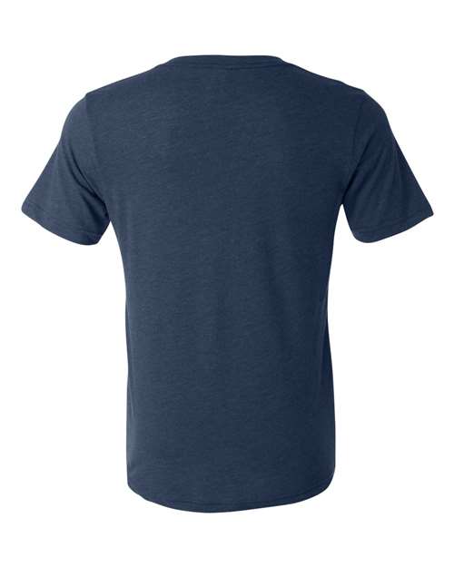 BELLA + CANVAS  Men's Triblend Short Sleeve V-Neck Tee. BC3415