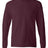 Hanes Men's Authentic 100% Cotton Long Sleeve T-Shirt 5586-1