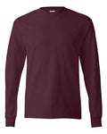 Hanes Men's Authentic 100% Cotton Long Sleeve T-Shirt 5586-1