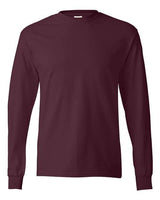 Hanes Men's Authentic 100% Cotton Long Sleeve T-Shirt 5586