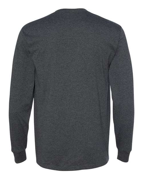 Fruit of the Loom Men's HD Cotton Long Sleeve T-Shirt