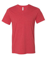 BELLA + CANVAS Men's Heather CVC V-Neck Tee 1 of 2