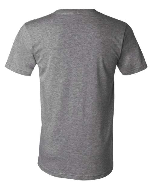 BELLA + CANVAS Men's Heather CVC V-Neck Tee 1 of 2