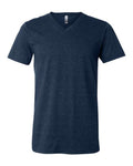 BELLA + CANVAS Men's Heather CVC V-Neck Tee 1 of 2