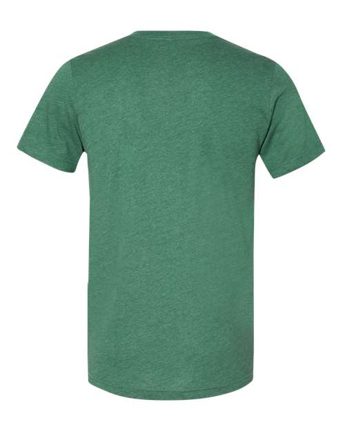 BELLA + CANVAS Men's Heather CVC V-Neck Tee 1 of 2