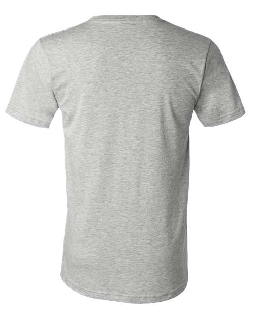 BELLA + CANVAS Men's Heather CVC V-Neck Tee 1 of 2
