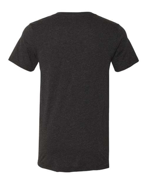 BELLA + CANVAS Men's Heather CVC V-Neck Tee 1 of 2