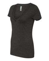 Next Level Women’s CVC Deep V-Neck T-Shirt-2