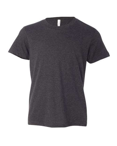 BELLA+CANVAS Youth Heather CVC Tee