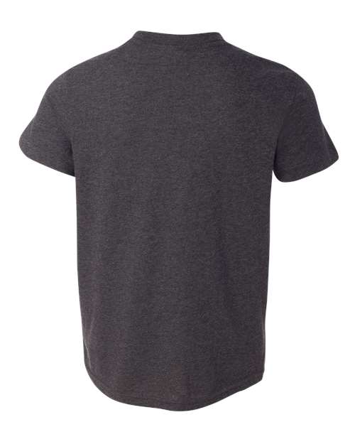 BELLA+CANVAS Youth Heather CVC Tee