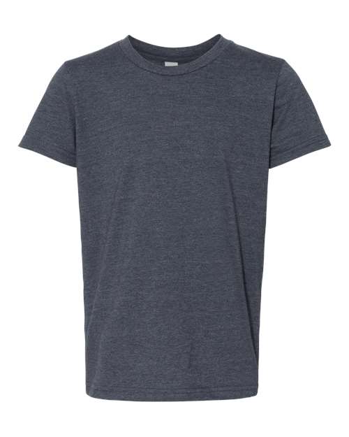 BELLA+CANVAS Youth Heather CVC Tee