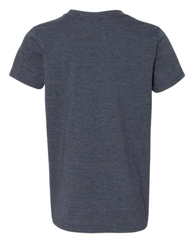 BELLA+CANVAS Youth Heather CVC Tee